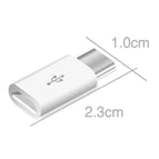 5/1PCS Mobile Phone Adapter Micro USB To USB C Adapter Microusb Connector for Xiaomi Huawei Samsung Galaxy A7 Adapter USB Type C