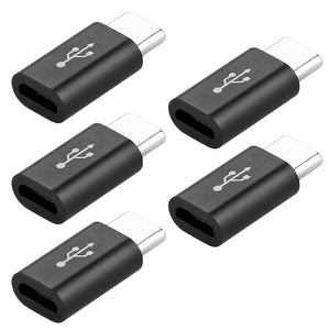 5/1PCS Mobile Phone Adapter Micro USB To USB C Adapter Microusb Connector for Xiaomi Huawei Samsung Galaxy A7 Adapter USB Type C