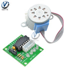 5 Set ULN2003 Driver Board Module + 28BYJ-48 5V/12V Reduction Gear Stepper Motor 4 Phase Step Motor for Arduino DIY Kit