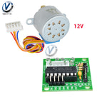5 Set ULN2003 Driver Board Module + 28BYJ-48 5V/12V Reduction Gear Stepper Motor 4 Phase Step Motor for Arduino DIY Kit