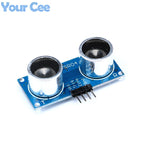 5 pcs HC-SR04 Ultrasonic Module Distance Measuring Transducer Sensor for Arduino Samples HC-SR04-P Without Oscillator