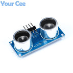 5 pcs HC-SR04 Ultrasonic Module Distance Measuring Transducer Sensor for Arduino Samples HC-SR04-P Without Oscillator