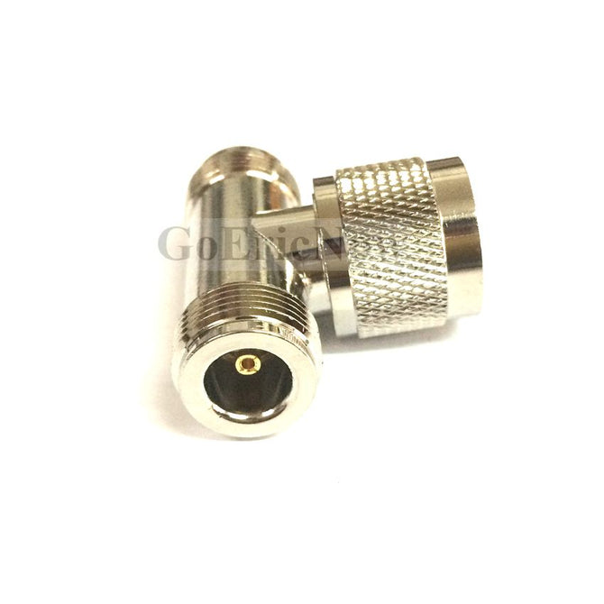 5 pcs  RF Coaxial  N Type Splitter  N-male To Dual N-female 1 Male To 2X Female Connector  T Tee Connector