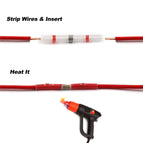 500/1000PCS Solder Seal Sleeve Wire Connectors Waterproof Heat Shrink Butt Connector Insulated Electrical Splices Terminals