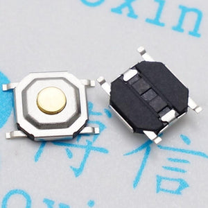 500PCS/2000PCS 4 * 4 * 1.5 Switch 4X4X1.5 Four-pin Copper Micro Key Waterproof 5 * 5 * 1.5 LCD Screen  Free Shipping