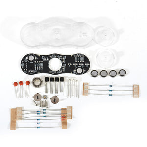 5pcs DIY Electronic POV Rotate Fingertip Gyro Soldering Kit Colorful LED Electronic Training Part wholesale bulk price