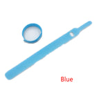 50PCS/Set Candy Color Data Cable Tie Nylon Hook Loop Cable Wiring Harness Cable Fastener Marker Straps Power Wire Management