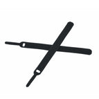 50PCS/Set Candy Color Data Cable Tie Nylon Hook Loop Cable Wiring Harness Cable Fastener Marker Straps Power Wire Management