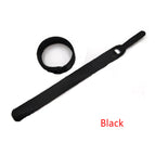 50PCS/Set Candy Color Data Cable Tie Nylon Hook Loop Cable Wiring Harness Cable Fastener Marker Straps Power Wire Management