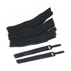 50PCS/Set Candy Color Data Cable Tie Nylon Hook Loop Cable Wiring Harness Cable Fastener Marker Straps Power Wire Management