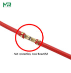 50pcs/100pcs 453 U-shaped terminal tab cold inserts connectors cold terminal small teeth fascia terminal,0.3-1.5mm2