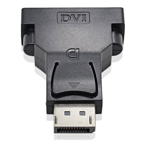 50pcs Display Port DisplayPort DP to DVI D Male to Female Cable Direct Through Adapter Video Converter for PC Computer Desktop