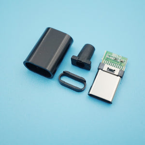 50pcs/Lot DIY Data Soldering Type C USB Power Data socket connector for repairing wholesale bulk price