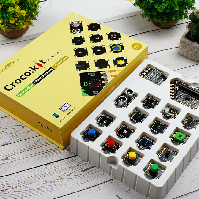 YAHBOOM Croco:kit Sensor Learning Kit Makecode Graphical Programming Python with Motherboard wholesale bulk price
