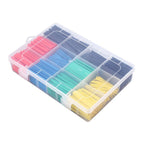 530pcs Polyolefin Heat Shrink Tube Ratio Tubing Insulation Shrinkable Tubes Assortment Electronic 2:1 Wrap Wire Cable Insulated