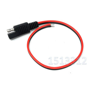 5PCS SAE Power Automotive Extension Cable 18AWG 300mm Solar Battery Plug Wire SAE Cable for Solar Battery, Car Battery