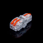 5Pcs Mini Fast Wire Connector Universal Wiring Cable Connector Push-in Conductor Terminal Lamp Enclosure2/3/4/5 color handle