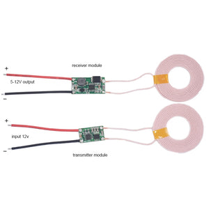 5V 2A Large Current Wireless Power Supply Module Wireless Charger Module Transmitter Receiver Charging Coil Module for Phone