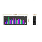 LED Music Spectrum Clock DIY Kit 512pcs LED SMD Welding Kit Electronic DIY Level Display Light Kit wholesale bulk price