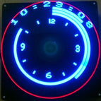 Flat POV 64 LED Rotating Advertising Light DIY LED Flash Kit Electronic Creative LED Production wholesale bulk price