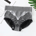 Ready Stock Cotton Panties Women Underwear Ladies Lingerie Plus Size High Waist Girl Briefs Antibacterial Comfortable Breathable