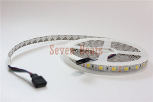 5m 12V Double Color 5050 / 5025 LED Strip DC12V Flexible Tape, CW/WW Dual White in 1 Chip Color Temperature Adjustable CCT Strip