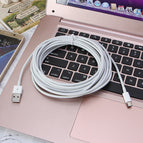 5m Micro USB Data Sync 3A Fast Charging Charger Cable For Android Smart Phone