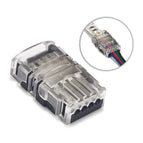 5pcs LED Strip Connector 2/3/4/5pin RGB Connector For LED RGBW RGBWW 2835 3528 5050 LED Strip Light Wire Terminal Connector