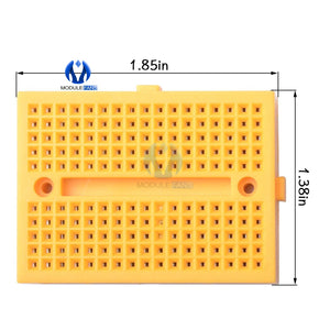 5pcs Mini Solderless Prototype Experiment Test Breadboard 35*47*8.5mm For Arduino Diy Kit Electronic Bread Board wholesale bulk price