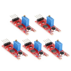 5pcs Smart Electronics KY-038 Mic Voice Sound Detection Sensor Module Microphone Transmitter Smart Robot Car for arduino DIY Kit