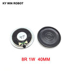 5pcs/lot New Ultra-thin Mini speaker 8 ohms 1 watt 1W 8R speaker Diameter 40MM 4CM thickness 5MM