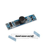 5v12v 24v 4A turn on/off dimmable touchless ir hand sweep wave wardobe cabinet PIR induction sensor switch