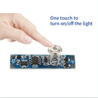 5v12v 24v 4A turn on/off dimmable touchless ir hand sweep wave wardobe cabinet PIR induction sensor switch