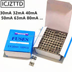 5x20 5x20mm 5mmx20mm 30mA 32mA 40mA 50mA 63mA 80mA 250V 5*20mm 0.03A 0.032A 0.05A 0.04A Fast Glass Fuse Toner Cartridges Fuse
