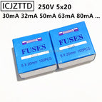 5x20 5x20mm 5mmx20mm 30mA 32mA 40mA 50mA 63mA 80mA 250V 5*20mm 0.03A 0.032A 0.05A 0.04A Fast Glass Fuse Toner Cartridges Fuse