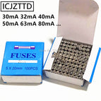 5x20 5x20mm 5mmx20mm 30mA 32mA 40mA 50mA 63mA 80mA 250V 5*20mm 0.03A 0.032A 0.05A 0.04A Fast Glass Fuse Toner Cartridges Fuse