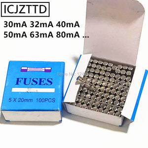5x20 5x20mm 5mmx20mm 30mA 32mA 40mA 50mA 63mA 80mA 250V 5*20mm 0.03A 0.032A 0.05A 0.04A Fast Glass Fuse Toner Cartridges Fuse