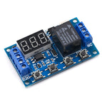 6-30V Relay Module Switch Trigger Time Delay Circuit Timer Cycle Adjustable 828 Promotion