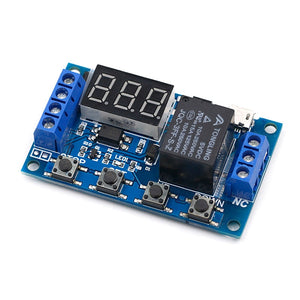 6-30V Relay Module Switch Trigger Time Delay Circuit Timer Cycle Adjustable 828 Promotion