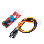 Keyes Brick Grayscale Sensor(Pad hole) Anti-reverse Plug White Terminal TCRT5000 Sensor Module wholesale bulk price