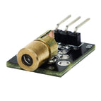 650nm Laser sensor Module 6mm 5V 5mW Red Laser Dot Diode Copper Head for Arduino