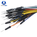 65pcs Breadboard Jumper Cables For Arduino Jump Code Wire diy Kit Set Electronic
