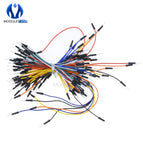 65pcs Breadboard Jumper Cables For Arduino Jump Code Wire diy Kit Set Electronic