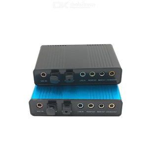 USB 2.0 External Sound Card 6 Channel 5.1 Stereo Sound Optical Audio Output Adapter For PC And Mac wholesale bulk price