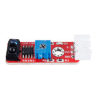 Keyes Brick Grayscale Sensor(Pad hole) Anti-reverse Plug White Terminal TCRT5000 Sensor Module wholesale bulk price