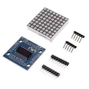 10Pcs MAX7219 Dot Matrix Module Microcontroller LED Module Display Module MAX7219 DIY Kit wholesale bulk price