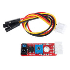 2Pcs Keyes Brick Grayscale Sensor(Pad hole) Anti-reverse Plug White Terminal TCRT5000 Sensor Module wholesale bulk price