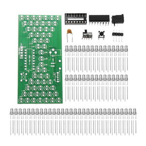 DIY Electronic Hourglass Kit Interesting Learning Kit MCU DIY LED Flash Kit Spare Parts wholesale bulk price