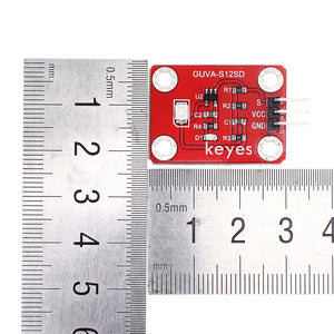 Keyes Brick GUVA-S12SD 3528 Ultraviolet Sensor(Pad hole) with Pin Header Module Analog Signal 240-370nm wholesale bulk price