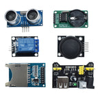 Geekcreit 45 In 1 Sensor Module Board Starter Kits Upgrade Version For Arduino UN0 R3 MEGA2560 Plastic Bag Package wholesale bulk price